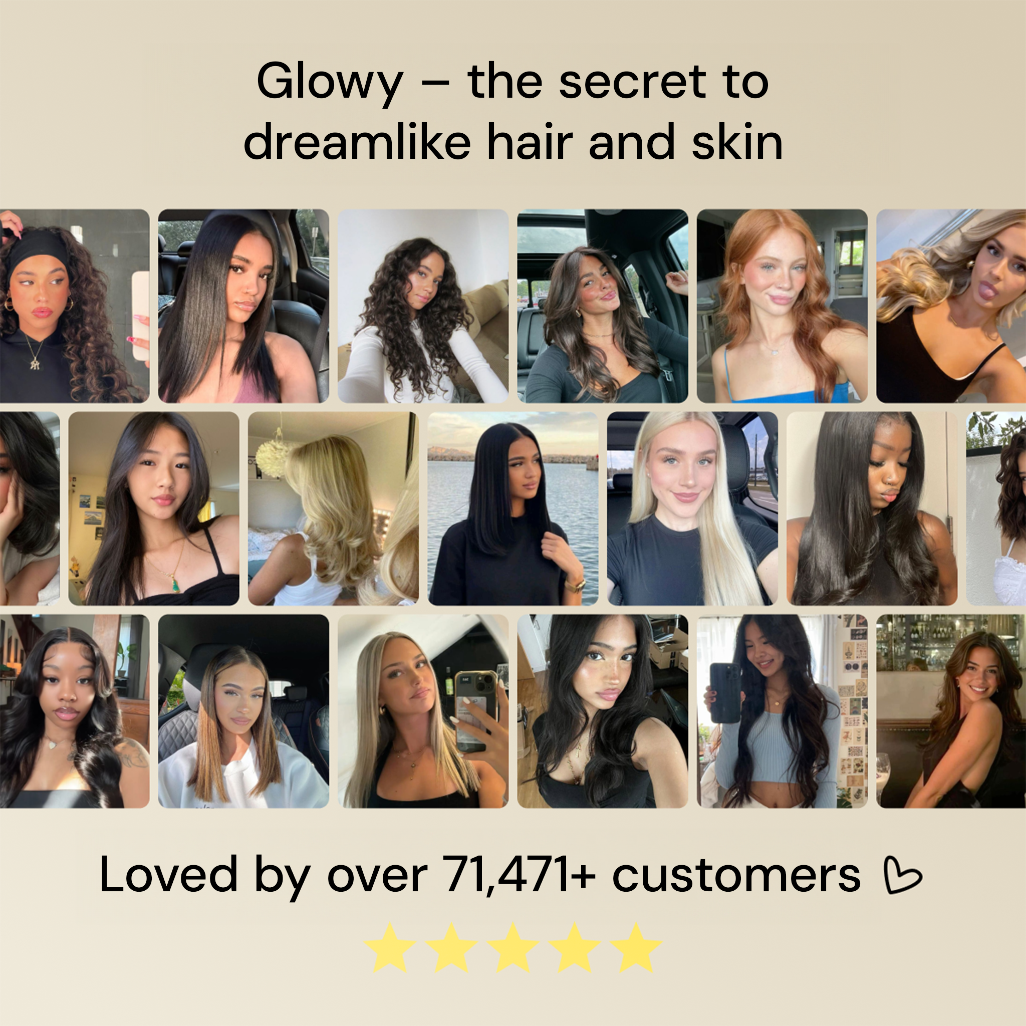 Glowy Pure™ 3in1 Premium Filtered Showerhead