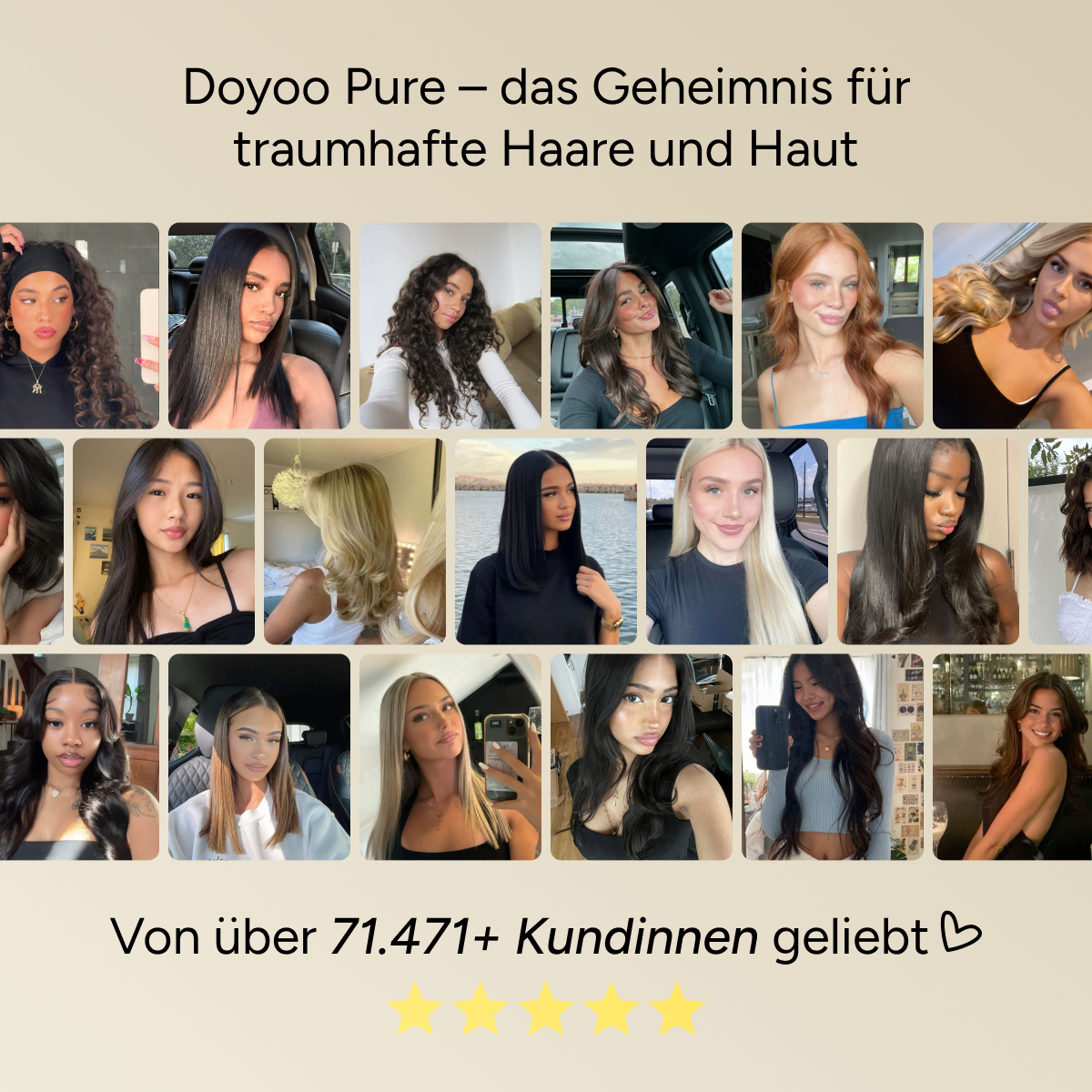 Kundenbewertungen zum Doyoo Pure Premium Filterduschkopf für Haar- und Hautpflege